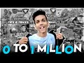 0 to 1 million full story  harsh chaudhary  pro nation 