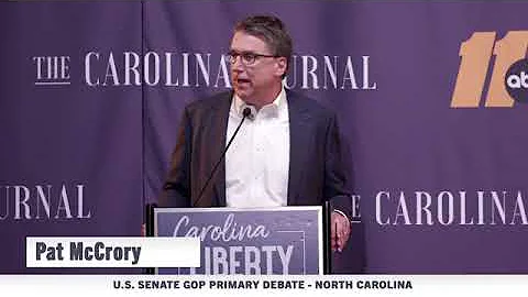 Pat McCrory's Debate Opener: I'll Always Show Up F...