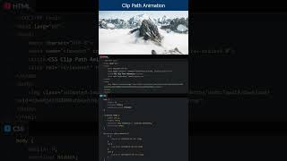 Celebrity HTML/CSS Clip Path Animation Net Worth