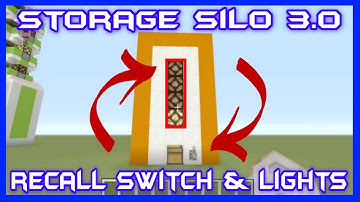 AWESOME Storage Silo In Minecraft Bedrock Edition (MCPE/Xbox/PS4/Switch/Windows10)