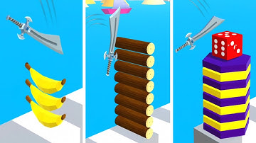 Slicer Knife 🔪⚔️🪓 Very Satisfying And Relaxing ASMR Slicing Game Perfect! GSLK1