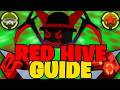 *BEST* Red Hive Guide | Bee Swarm Simulator