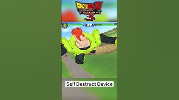 Dragon Ball Z Budokai Tenkaichi 3: Android 16 - All Special Attacks (4K 60FPS)