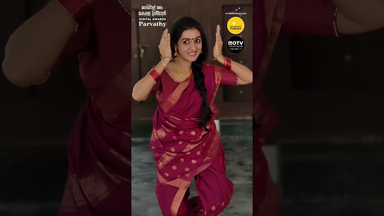 Parvathy - 2nd Runner Up - MALAYALI MANKA KERALA SREEMAN DIGITAL AWARDS 2022