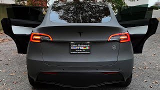 2022 Tesla Model Y  interior and Exterior Details (HighTech SUV)