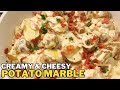 Creamy and cheesy potato marble recipe