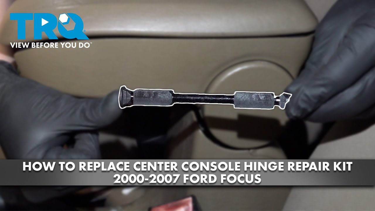How to Replace Center Console Hinge Repair Kit 20002007 Ford Focus