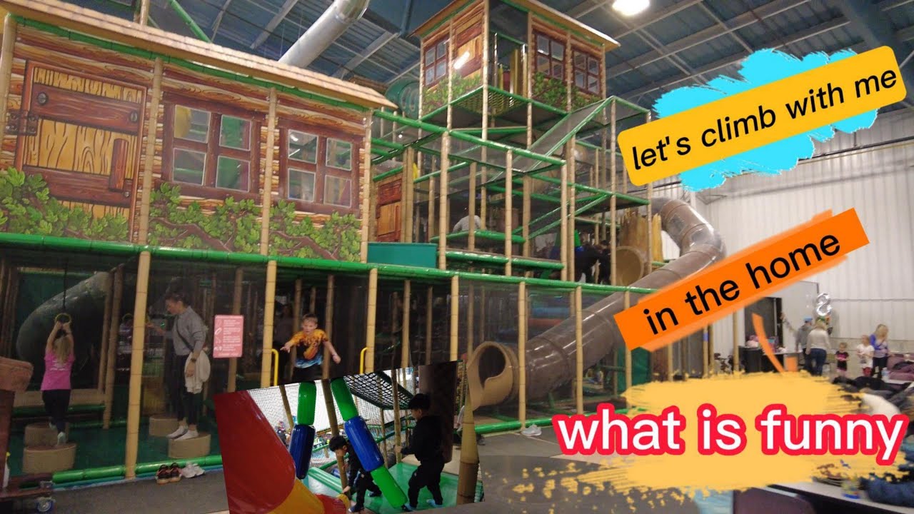 [video 4K] Justin Michael visits Jumping Beans indoor playground for