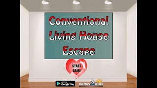 conventional living house escape video walkthrough