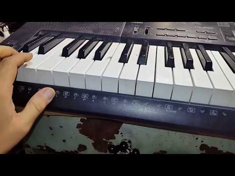 Ремонт синтезатора CASIO.