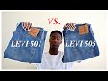 Levi's 501 vs Levi's 505 (Fit, Sizing, Comfort + More)