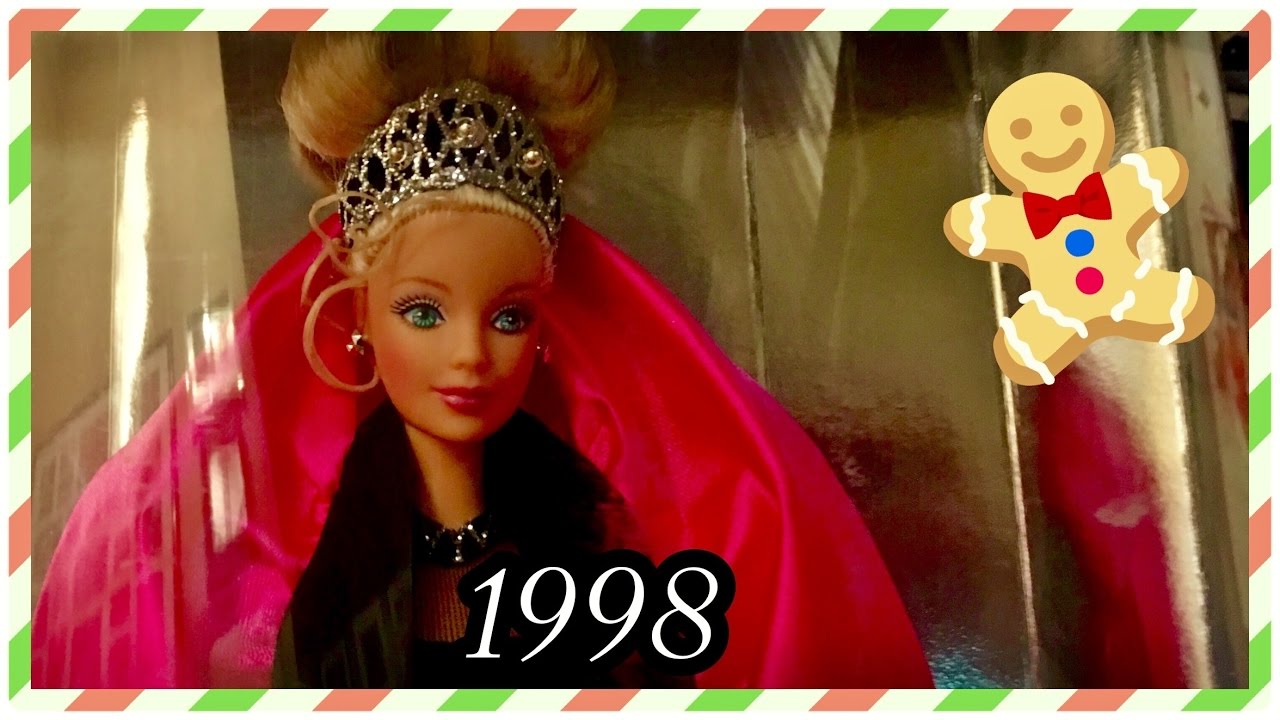 happy holidays barbie 1998 value