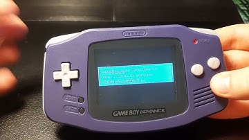 Raspberry Pi Zero W inside a Gameboy Advance