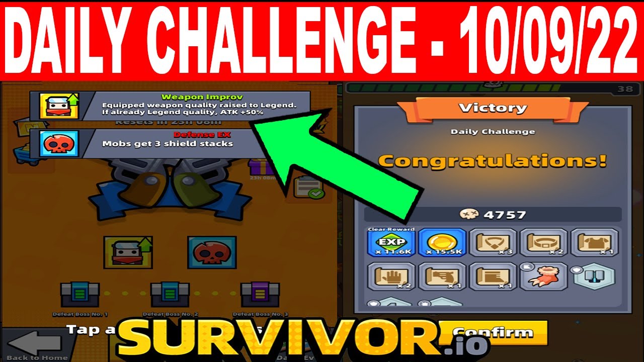 Survivor io Daily Challenge October 9 2022 Legend Lightchaser YouTube survivor-io-daily-challenge-october-9-2022-legend-lightchaser-youtube