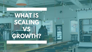 What does it mean to scale a business?