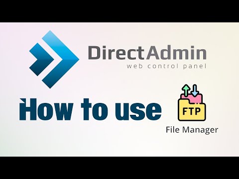 How to work DirectAdmin file manager | Direct Admin Web Control Panel Tutorial