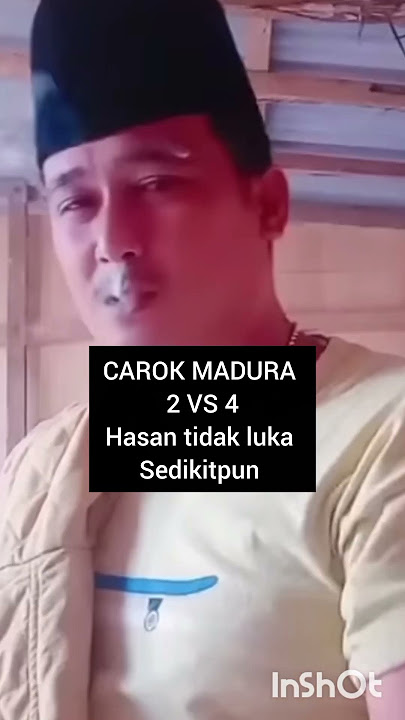 Carok Madura 2 vs 4 Hasan was not injured at all, 4 people died @syahditutorial