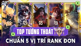 Liên Quân Tổng Hợp Tướng Thoát Rank Tinh Anh Tại Mùa S1 2024, FULL 5 Vị Trí (Rừng, Mid, Top, Ad, Sp)