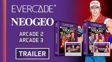 Evercade - NEOGEO Arcade 2 and 3 - Trailer