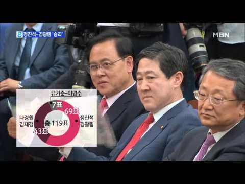 정진석-김광림, 새누리당 20대 국회 첫 원내지도부
