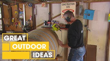 How to Make Furniture from Wine Barrels | Indoor | Great Home Ideas