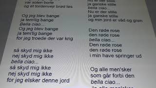 bella ciao tekst dansk bella ciao tekst dansk