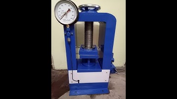 Analogue Compression Testing Machine Hand Operated