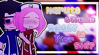 •| Naruto & Friends React to They ship😳|• Naruhina, Sasusaku •|• 🇬🇧🇮🇩🇪🇸🇧🇷