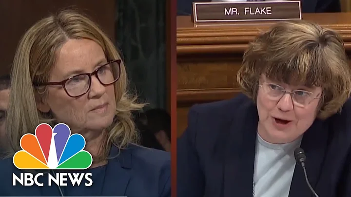 Senate GOP Questioner Asks Christine Blasey Ford A...
