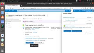 Azure - Deploy a Red Hat Enterprise Linux 8 Virtual Machine, set up SSH Key, change key permission