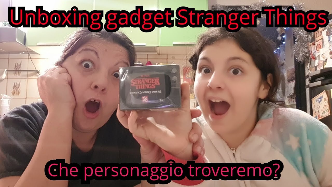 Unboxing Gadget Stranger Things - Che personaggio Troveremo? 