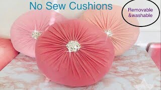 How to make No Sew cushions