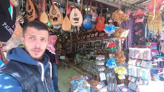 [Jordan] Amman, A big traditional Market 'Wasat al Balad', winter /Go-pro+gimbal