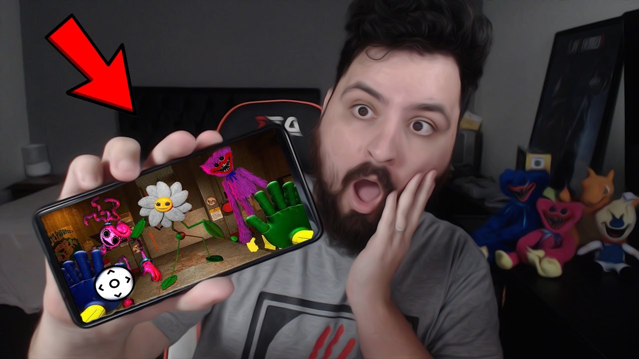 LANÇOU! JOGANDO A PRIMEIRA PARTIDA DE POPPY PLAYTIME PARA CELULAR!! -  INCRÍVEL 