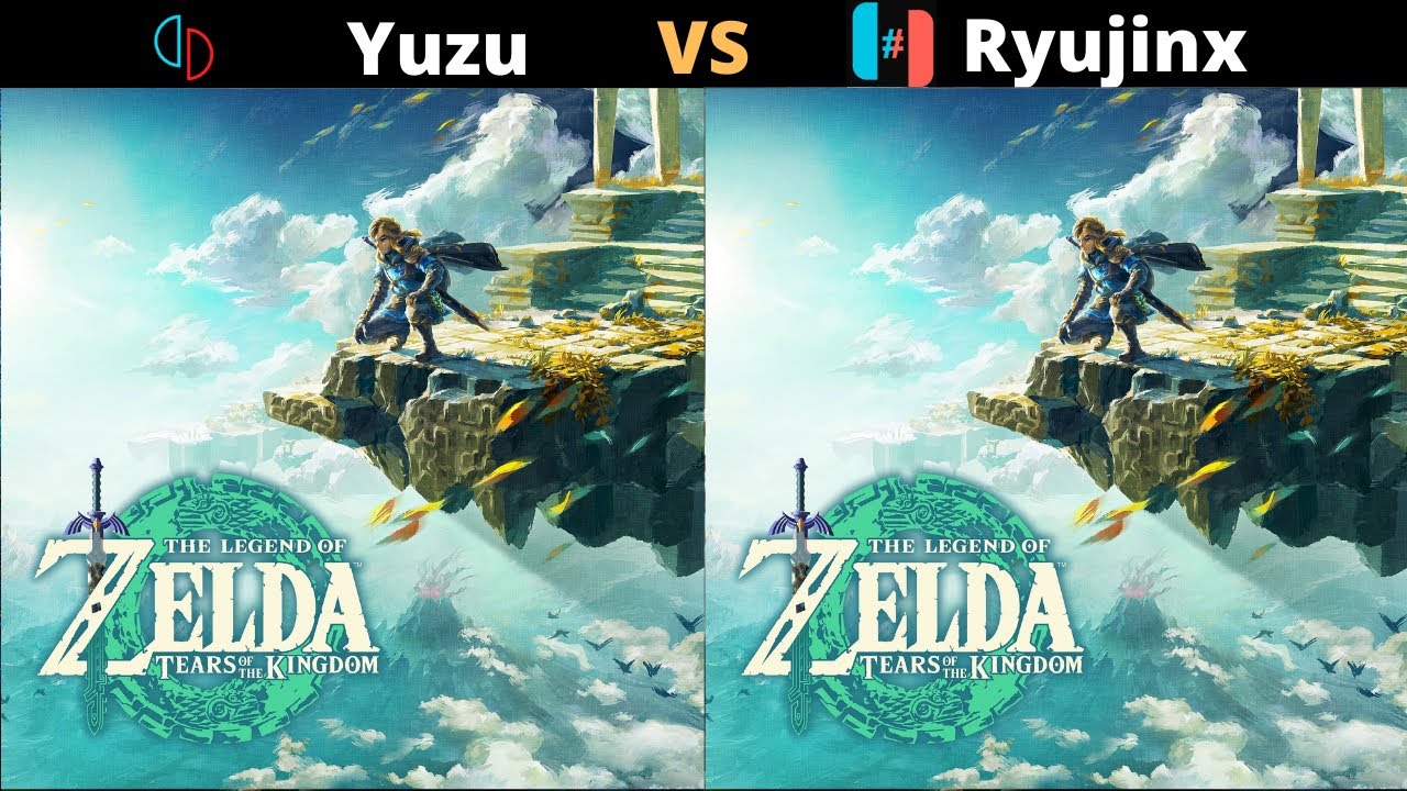 Yuzu vs Ryujinx, Zelda Breath of the wild, Comparison 2021, Core