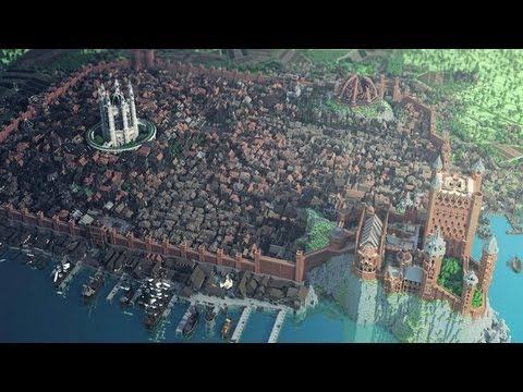 Minecraft Game Of Thrones Kings Landing City Youtube