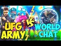 UFG√ARMY Vs World Chat 🌐 Random Player || 4 vs 4 In Clash Squad || UNFINDED GAMER🔥 || Garena Free 🔥