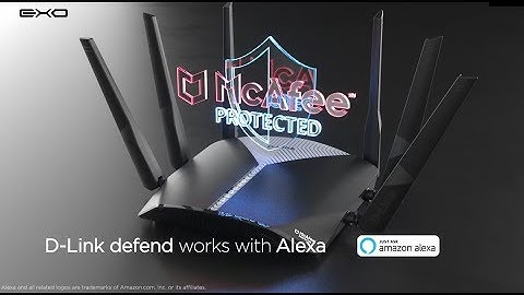 EXO Smart Mesh Wi-Fi Routers with McAfee Protection