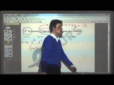 KPSS Matematik - Asal Çarpanlar / Uzaktan Eğitim Dershanesi - KPSS Dersleri