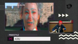 INCREÍBLE FREESTYLE DE ACRU / El Quinto Escalon Radio (24/7/17) chords