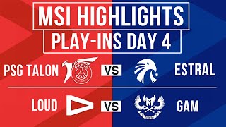 MSI Highlights ALL GAMES Day 4 | MSI 2024 Play-Ins Round 2