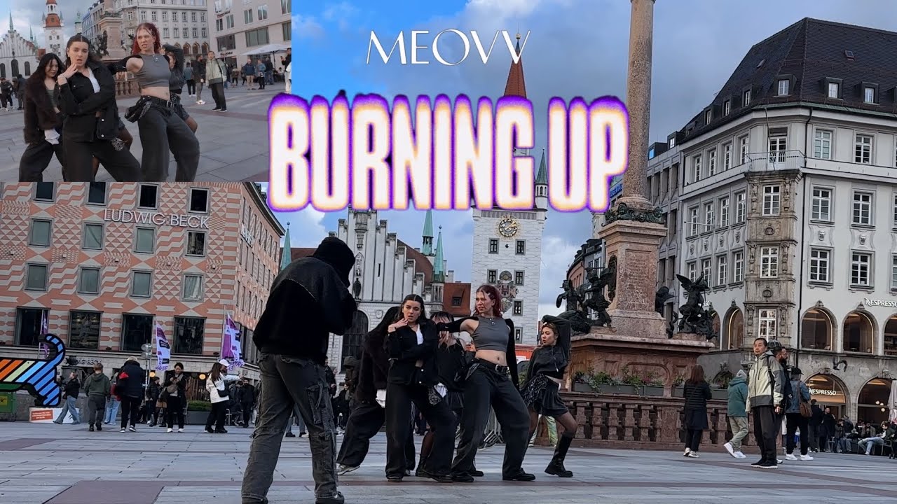 [KPOP IN PUBLIC | SIDE CAM] MEOVV (미야오) - BURNING UP | Dance Cover in Munich