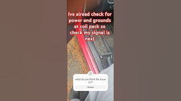 Diagnosing Crank no start. Pins in the connetor at the coil pack were making no connection