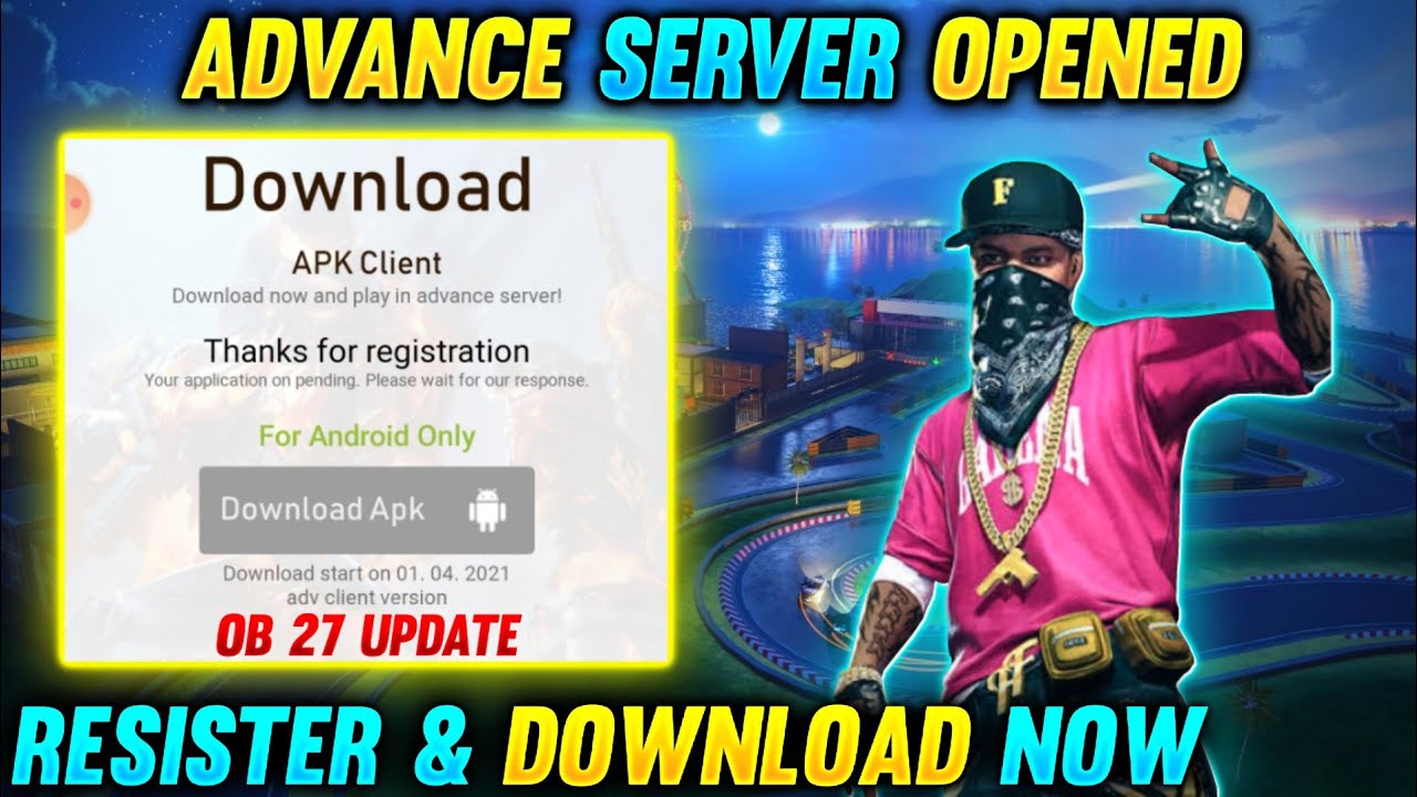 Free Fire OB27 Advance Server: How to register and download