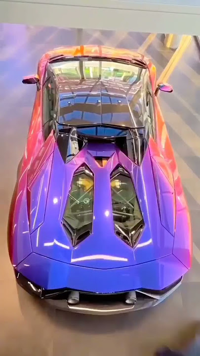 Lamborghini Aventador awesome colour modified 🔥🔥#shorts #viral