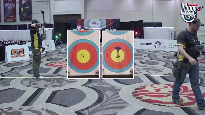 2025 USA archery Indoor Nationals Final - Compound Men: Douglas vs. Lutz