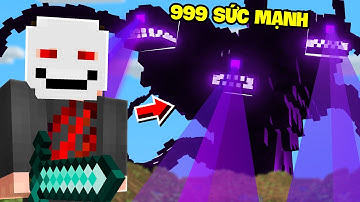 Tôi Chiến Đấu với Quái Vật Wither MẠNH NHẤT Minecraft