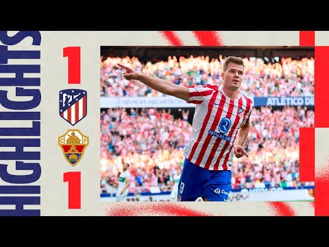 Atlético Madrid vs Elche | 1-1 | Resumen y Goles | LaLiga 2025-26 | elche atlético madrid