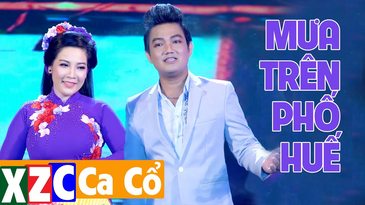 Ver Tân Cổ Hiện Đại: Mưa Trên Phố Huế - Trần Thanh Cường & Phương Thúy en YouTube