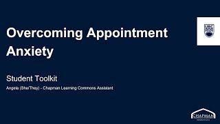 Appointment Anxiety Video